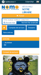Mobile Screenshot of librairienemo.com